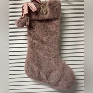 Victoria's Secret Pink Fuzzy Stocking
